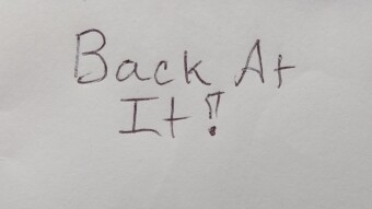 After 2 Weeks, I Have Returned To Publish Some Content...