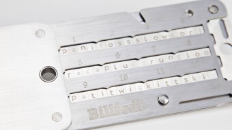 Billfodl: the safest way to store wallet seeds