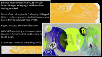 Binance’s AI Bots Have Stopped $2.4 Billion in Scam and Hack Money from Getting Through!