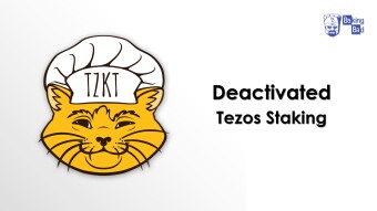 More than 9 mln XTZ is in the staking balance with Deactivated Tezos bakers.