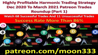 Highly Profitable Harmonic Trading Strategy Dec 2020 To March 2021 Patreon Trades Roundup (Part 1)