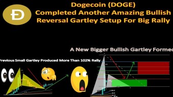 Dogecoin (DOGE) Completed Another Amazing Bullish Reversal Gartley Setup For Big Rally