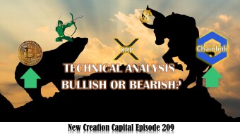 Episode 209: Technical Analysis: 💥 Chainlink, Bitcoin & XRP 💲 Is It Bullish or Bearish?