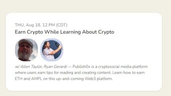 Earn Crypto on Publish0x: You'll Want to Share This Post With your non-Publish0x Friends