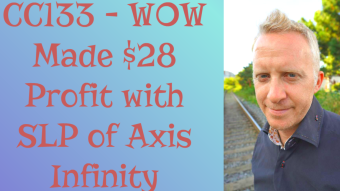 CC133 - WOW Made $28 Profit with SLP of Axis Infinity