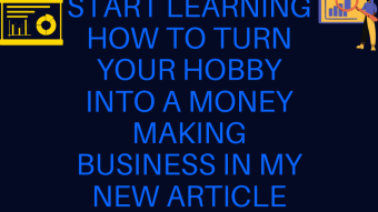 How to turn a hobby into a business