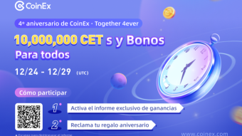 CoinEx | Los eventos del 4to Aniversario llegan a su fin, y CoinEx distribuye casi 20 millones de CET con millones de usuarios