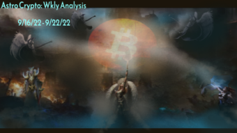 Astro Crypto: Bitcoin Weekly Analysis using Astrology  September 16 - 22 2022