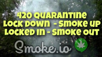 Earn Smoke Crypto currency smoking weed on April 20 (420) Smoke.io