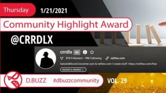 D.Buzz Community Highlight: @crrdlx
