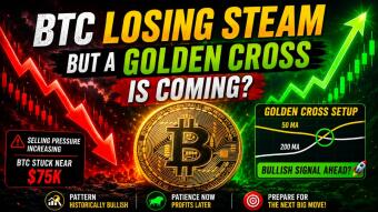 BTC Losing Steam – But a Golden Cross Is Coming? The Market’s Most Confusing Moment Explained ⚡📉✨