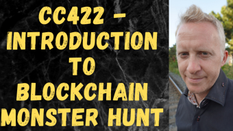 CC422 - Introduction to Blockchain Monster Hunt