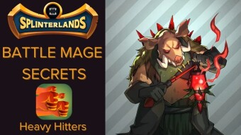 Splinterlands Battle Mage Secrets - The Heavy Hitter's Retaliation