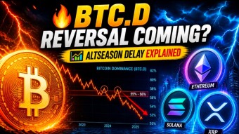 📊 Altcoin Season Delay: Is BTC Dominance Preparing a Trend Reversal?