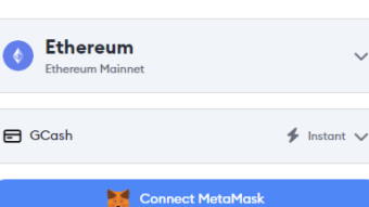 How to buy Crypto with GCash using MetaMask