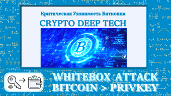 We implement WhiteBox Attack on Bitcoin with differential errors according to the research scheme of Eli Biham and Adi Shamir to extract the secret key