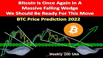 Bitcoin Is Once Again In A Massive Falling Wedge We Should Be Ready For This Move | BTC Price Prediction 2022