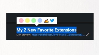 My 2 New Favorite Extensions