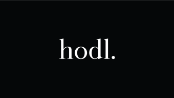 HODL! The Great Story of a Little Word 