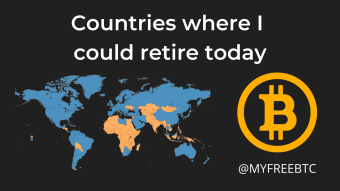 Countries where I could retire today
