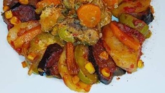 Foodbook #641 vegetable medley – Briam