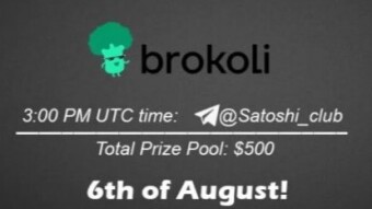 AMA Satoshi Club x Brokoli, August 6th