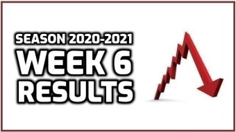 Week 6 Results | 11W-28L-5P | -3.610 Units Loss