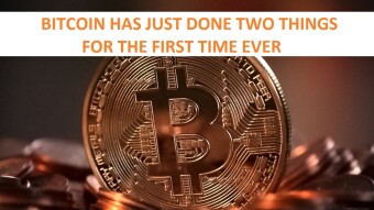 Bitcoin is doing things it has never done before, let us take a look at the charts