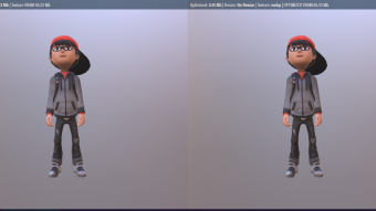 The sticker guy update again, I’ve been working on optimizing my 3D files