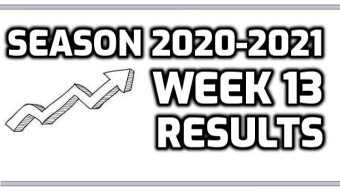 Week 13 Results | 20W-20L-7P | +0.660 Units Profit
