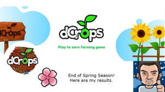 Another Spring Season has ended in dCrops! Here are my results. - (ITA/ENG) - Un'altra Stagione primaverile si è conclusa su dCrops! Ecco i miei risultati.