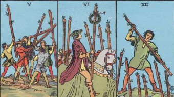 5 Of Wands - Tarot Meaning In Love, Money, And Career!