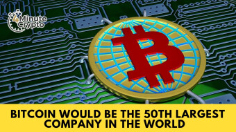 Bitcoin Would Be The 50th Largest Company In The World
