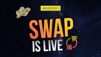 Swap is Live!