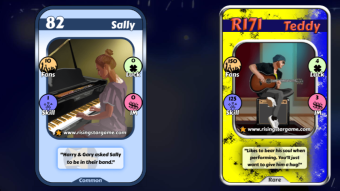 Rising Star - Opening a pack.