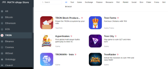 MATH dApp Factory provides developers with great tools that make developing exchanges, games, and other dapps easy.