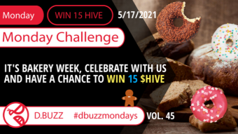 Win 15 HIVE >> Monday Challenge >> From D.Buzz (ROUND 45)