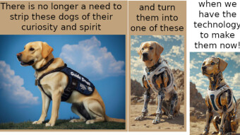 Why Guide Dogs for the Blind Are Cruel and Obsolete
