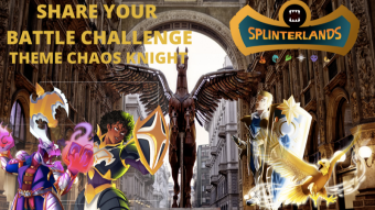 Splinterlands Share Your Battle Challenge, Chaos Knight