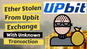 Ethereum Stolen From Upbit Exchange with Unknown Transaction