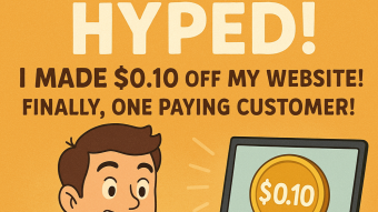 I MADE 10 CENT OFF MY WEBSITE AND I AM HYPE HERES WHY