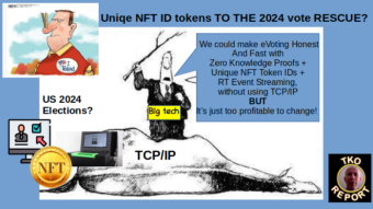 An Honest 2024 Vote?: Paper Ballots & NFT Voting Tokens- Multi-ID Mixing & Pictorial ScrambleGrams?