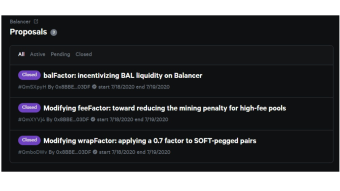 Balancer Launches Governance Polls and Voting