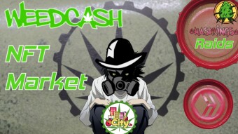 WEED cash gets NFT store Hash Kings now with Raids & a NFT airdrop