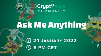 CryptoPick AMA January 2022 - Daily Quest, Game Studio and more...