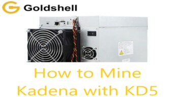 How to Mine Kadena (KDA) on Goldshell KD5 at 18 TH/Sec - Kadena ASIC Miner