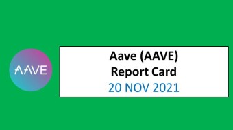 20 NOV 2021 (SAT)- Aave (AAVE) Report Card