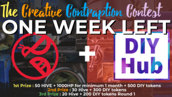 The Creative Contraption Contest Round 1 | DIYHub + D.Buzz Collaboration >> ONE WEEK TO GO