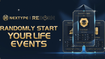 NEXTYPE launches REBORN, the episodic drama-type blockchain game, outlining the early shape of the Web3 game.