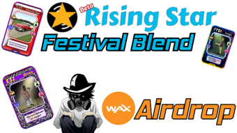 The Hive side Hustle: Rising Star, Unboxing, tutorial, & sperate WAX NFT airdrop